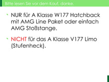 Autunik Heck Flossen Flaps Heck Stoßstangen Canards für Mercedes Benz A Klasse W177 Hatchback AMG Line pz3
