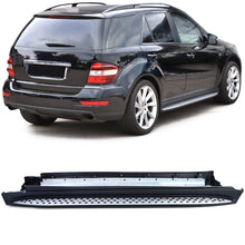 Alu Trittbretter Schweller OE Optik mit ABE für Mercedes ML W164 M Klasse 05-11