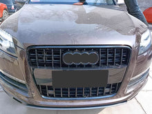 SQ7 Optik Schwarz Wabengrill Kühlergrill für Audi Q7 4L SQ7 S Line TSI TDI 2007-2015