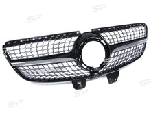 Kühlergrill Frontgrill Schwarz für Mercedes V Klasse W447 Diamantgrill Facelift ab 04.2019