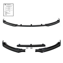 Front Stoßstange Forntspoiler Spoilerlippe Schwarz für Audi A4 B8 Facelift 8K A4 B8.5 2011-2015