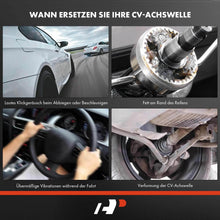 Antriebswelle MT Vorne Links für Mercedes-Benz W169 A150-A200 W245 B150-B200
