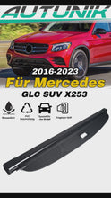 Für Mercedes GLC SUV X253 2016-2023 Laderaumabdeckung Abdeckrollo Kofferraum
