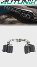 Carbon Auspuff Auspuffblenden Endrohre für Porsche Cayenne PO536 9YA 2018+ et326