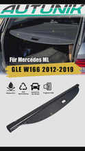 Für Mercedes ML GLE W166 2012-2019 Laderaumabdeckung Abdeckrollo Kofferraum