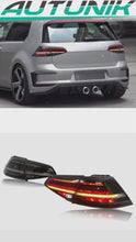 NEU Voll LED Rückleuchten Mit E Mark für VW Golf 7 2013-2020 Rot Rauch dynamischer Blinker