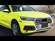 Lüftungsgitter Nebelscheinwerferblenden Gitter Schwarz Glanz für Audi Q5 FY Serien. 2017-2020