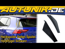 Heckspoiler Seiten Spoiler Heckflügel Schwarz für VW Golf VIII 8 2020+