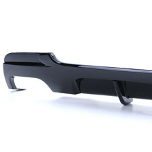 Diffusor Heckdiffusor Schwarz Doppelrohr Passend für BMW 3er E92 E93 2005-2013