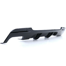 Diffusor Heckdiffusor Schwarz Doppelrohr Passend für BMW 3er E92 E93 2005-2013