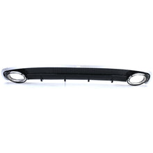 Heckdiffusor Diffusor mit Endrohren Sport Optik für Audi A4 B8 Facelift 2011 2012 2013 2014 2015