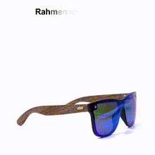 Holz Sonnenbrillen Polarisierte Sonnenbrille UV400-Schutz für Damen&Herren Reisen Fahren