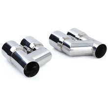 Auspuffblenden Auspuff Endrohre Chrom 4 Rohr für AUDI A4 B8 2007-2015