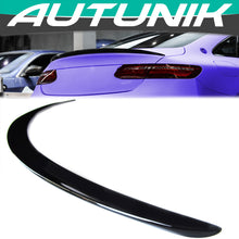 Schwarz Glanz Spoilerlippe Heckspoiler für Mercedes C238 Spoiler Coupe 16-21 sp123