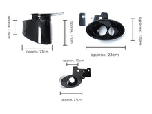 Diffusor Auspuff Endrohr für AUDI A7 Heckdiffusor S7 C8 Sportback S Line 18-21