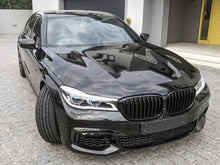 Kühlergrill Grill Nieren Schwarz Passend für BMW 7er G11 G12 725d 730d 730i 740i 750d 750i 2015-2019