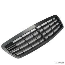 Autunik Sport Kühlergrill Grill Panamericana Schwarz Matt für Mercedes Benz E-Klasse W211 S211 2002 2003 2004 2005 2006