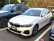 Frontspoiler Lippe Splitter Schwarz Passend für BMW 3er G20 G21 2018-2021
