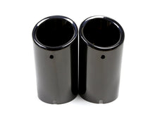 Auspuffblenden Endrohr Abdeckung Endrohrblenden 76mm Schwarz Passend für BMW 3er F30 F31 4er F32 F33 F36
