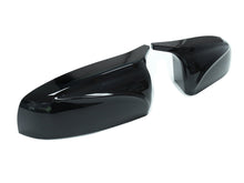 Spiegelkappen Außenspiegelkappen Schwarz Passend für BMW X6 E71 E72 2008-2014 X5 E70 2007-2013