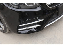 Autunik Stoßstange Gitter Finnen Chrom Leiste Für Mercedes Benz E-Klasse W213 S213 C238 mit AMG Paket 2016 2017 2018 2019 2020