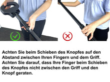 Autunik Faltbarer Gehstock mit Sitz Bergstock Wanderstock für Bergsteigen Wandern gs1