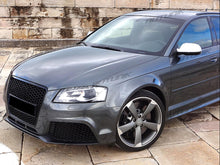 Wabengrill Grill Kühlergrill Schwarz für AUDI S3 A3 8P MODF 2008-2013 fg86