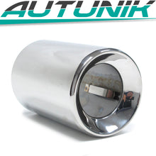 90mm Auspuffblende Endrohrblende Rund Chrom Passend für BMW X1 F48 2016-2020
