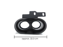 Autunik Schwarz Diffusor Auspuffblenden für AUDI A6 Heckdiffusor S6 C8 Limo Avant S-Line 18+ di92