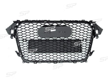 Schwarz Kühlergrill Grill Wabengrill für AUDI S4 A4 B8 B8.5 MODF 11-15 fg89