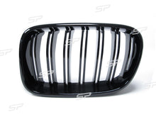 Kühlergrill Nieren Grille Grill Doppelsteg Glanz Schwarz Passend für BMW X3 F25 2010-2014 vor LCI fg122