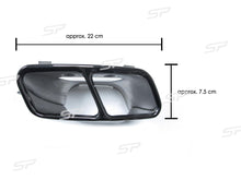 Autunik Auspuffblenden Endrohrblende für Mercedes Benz W176 A45 AMG CLA Klasse C117 X117 CLA 45 AMG et47