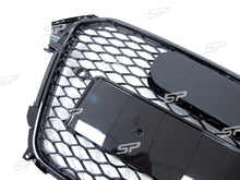 Schwarz Kühlergrill Grill Wabengrill für AUDI S4 A4 B8 B8.5 MODF 11-15 fg89
