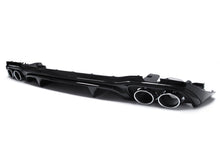 Diffusor Heckdiffusor Chrom Auspuffblenden Schwarz für Mercedes Benz E-Klasse W213 AMG Line ab 07.2021
