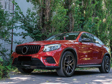Kühlergrill Grill Panamericana Schwarz für Mercedes Benz GLC X253 Serienausstattung MODF ab 2019