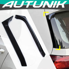 Schwarz Glanz Vertikale Heck Spoiler Flaps Heckflügel für VW GOLF 6 VI MK6 GTI R GTD 2008-2013 vw11