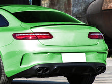 Schwarz Glanz Spoilerlippe Heckspoiler für Mercedes C238 Spoiler Coupe 16-21 sp123