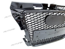 Wabengrill Grill Kühlergrill Schwarz für AUDI S3 A3 8P MODF 2008-2013 fg86