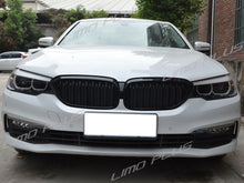Kühlergrill Nieren Grille Grill Schwarz Passend für BMW 5er G30 G31 2016-2020 vor Facelift