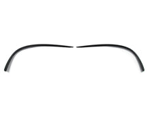 Autunik Schwarz Glanz Front Stoßstange Flossen Flaps für Mercedes Benz E Kl. C207 Coupe AMG Line 2013-2016 pz60