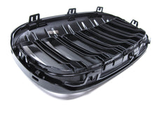 Kühlergrill Nieren Grille Grill Doppelsteg Schwarz Glanz Passend für BMW X1 F48 2014-2019 fg52