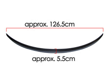 Schwarz Glanz Spoilerlippe Heckspoiler für Mercedes C238 Spoiler Coupe 16-21 sp123