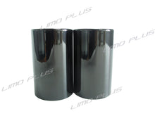 70mm Auspuffblenden Endrohre Endrohrblende Schwarz Passend für BMW 1er F20 125d 2er F22 3er F30 325d 330d