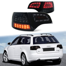 Rückleuchten + Blinker LED Schwarz für Audi A4 B7 Avant Kombi 2004-2008