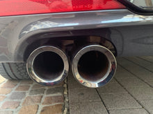 76mm Auspuffblenden Endrohreblenden Schwarz Passend für BMW LCI 1er F20 F21 3er F30 F31