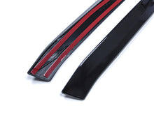 Schwarz Glanz Vertikale Heck Spoiler Flaps Heckflügel für VW GOLF 6 VI MK6 GTI R GTD 2008-2013 vw11