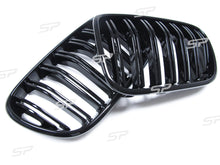 Kühlergrill Nieren Grille Grill Doppelsteg Glanz Schwarz Passend für BMW X3 F25 2010-2014 vor LCI fg122