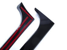 Schwarz Glanz Vertikale Heck Spoiler Flaps Heckflügel für VW GOLF 6 VI MK6 GTI R GTD 2008-2013 vw11