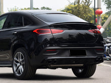 Schwarz Heckflügel Heckspoiler Spoiler für Mercedes GLE C167 Coupe 19-22 sp113