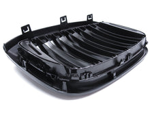 Kühlergrill Nieren Grille Grill Doppelsteg Schwarz Glanz Passend für BMW X3 G01 X4 G02 18-21 fg9